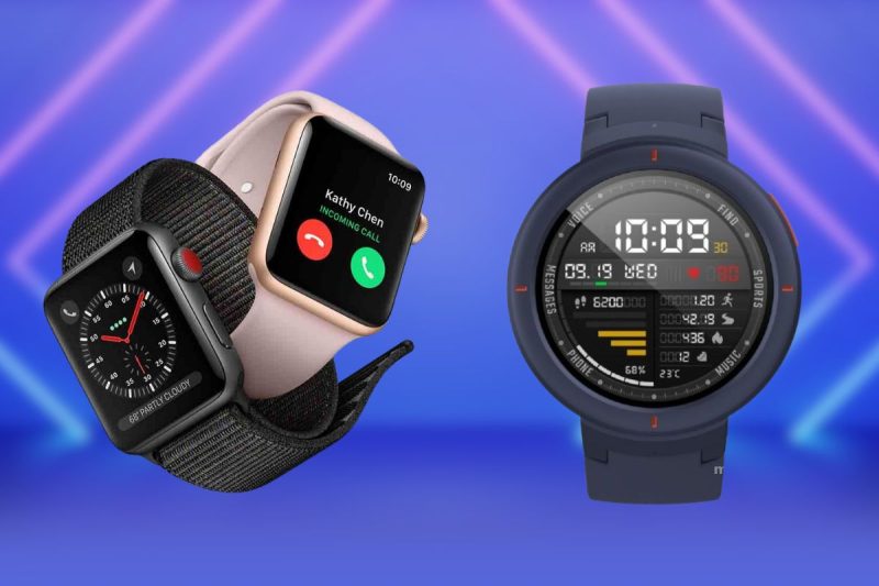 Comparamos al Apple Watch Series 3 y al Amazfit Verge