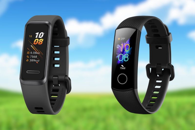 Comparativa Huawei Band 4 vs Honor Band 5