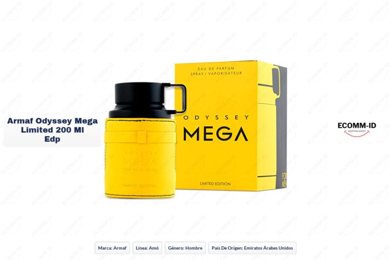 Armaf odyssey mega limited 200 ml edp