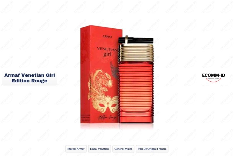 Ficha tecnica Armaf venetian girl edition rouge Armaf venetian girl edition rouge