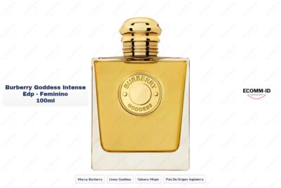 Ficha técnica Burberry goddess intense edp - feminino 100ml