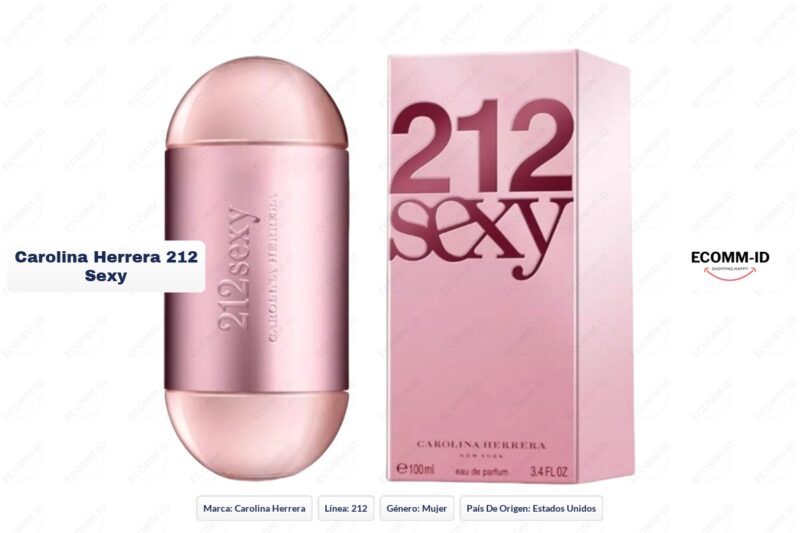 Ficha tecnica Carolina Herrera 212 sexy Carolina Herrera 212 sexy