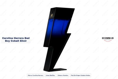 Ficha técnica Carolina Herrera bad boy cobalt elixir