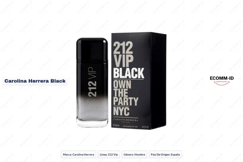Ficha tecnica Carolina Herrera black Ficha técnica Carolina Herrera black