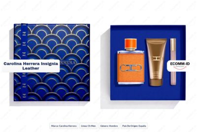 Ficha técnica Carolina Herrera insignia leather