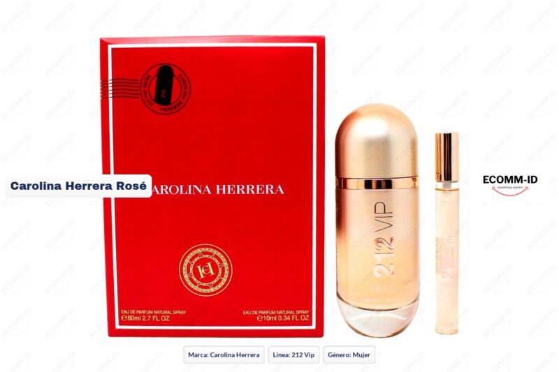 Ficha técnica Carolina Herrera rosé