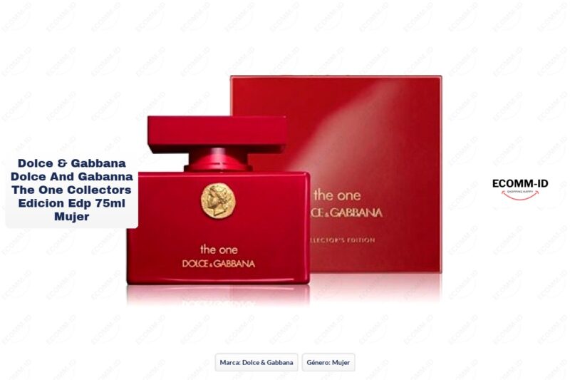 Dolce & Gabbana dolce and gabanna the one collectors edicion edp 75ml mujer
