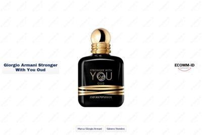 Ficha técnica Giorgio Armani stronger with you oud