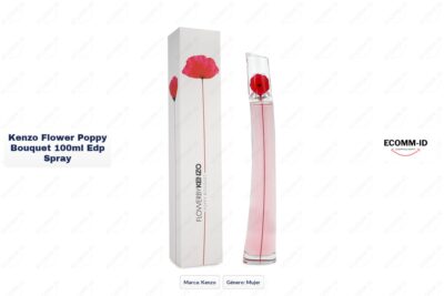 Ficha técnica Kenzo flower poppy bouquet 100ml edp spray