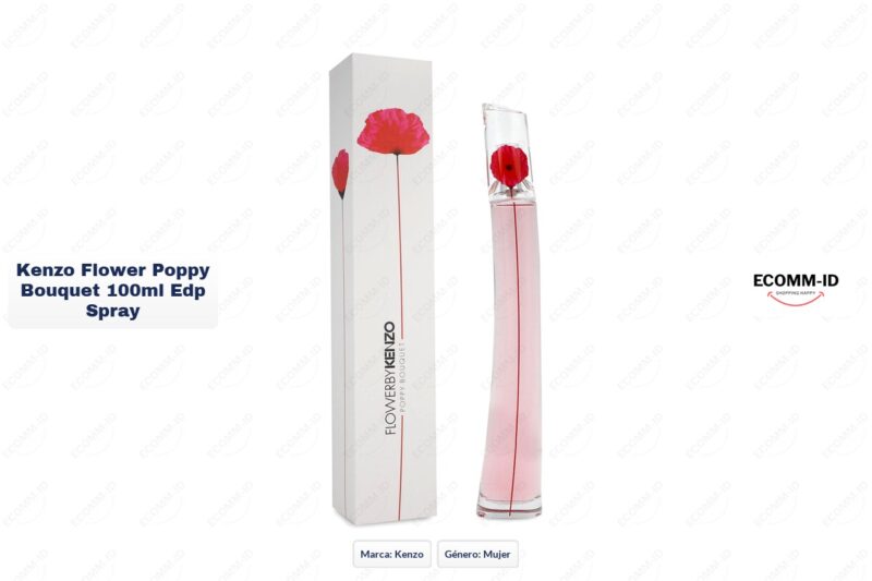 Ficha tecnica Kenzo flower poppy bouquet 100ml edp spray Kenzo flower poppy bouquet 100ml edp spray