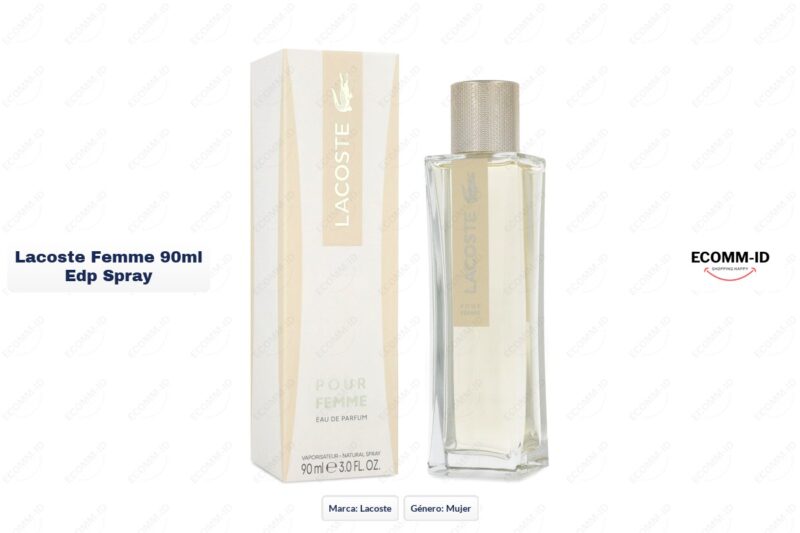 Lacoste lacoste femme 90ml edp spray