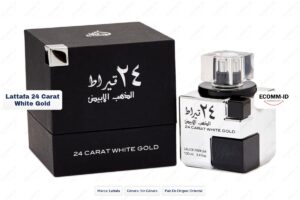 Lattafa 24 carat white gold