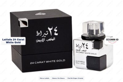 Ficha técnica Lattafa 24 carat white gold