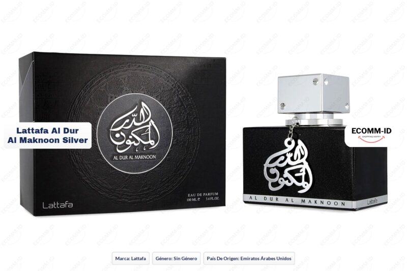 Ficha tecnica Lattafa al dur al maknoon silver Lattafa al dur al maknoon silver