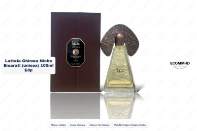 Ficha técnica Lattafa lattafa ghinwa niche emarati (unisex) 100ml edp