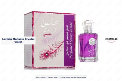 Ficha técnica Lattafa mahasin crystal violet
