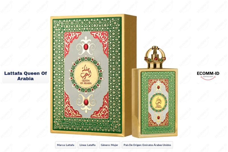 Ficha tecnica Lattafa queen of arabia Lattafa queen of arabia
