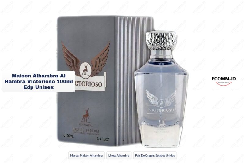 Ficha tecnica Maison Alhambra al hambra victorioso 100ml edp unisex Maison Alhambra al hambra victorioso 100ml edp unisex