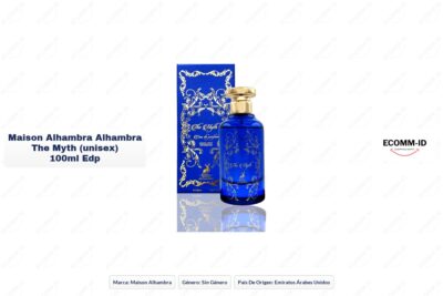 Ficha técnica Maison Alhambra alhambra the myth (unisex) 100ml edp