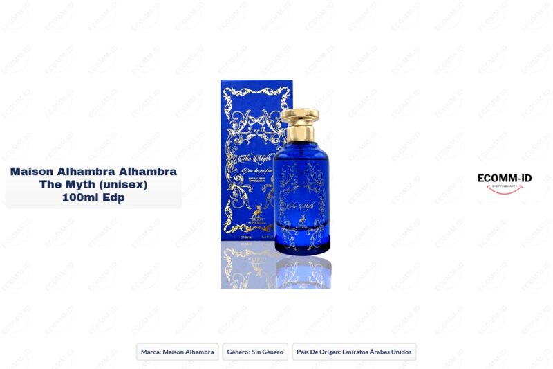 Ficha tecnica Maison Alhambra alhambra the myth unisex 100ml edp Maison Alhambra alhambra the myth (unisex) 100ml edp