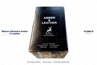 Ficha técnica Maison Alhambra amber & leather