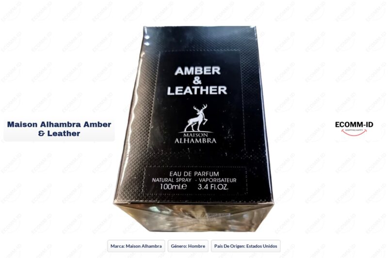 Ficha tecnica Maison Alhambra amber leather Maison Alhambra amber & leather