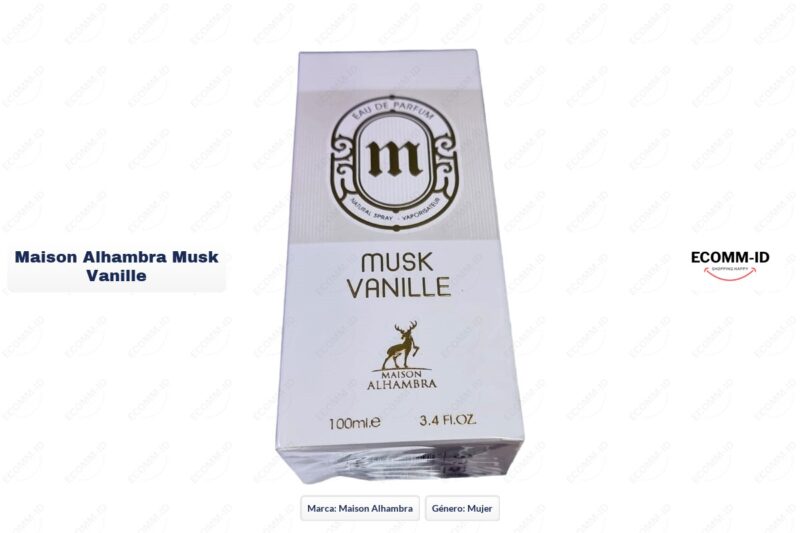 Ficha tecnica Maison Alhambra musk vanille Maison Alhambra musk vanille
