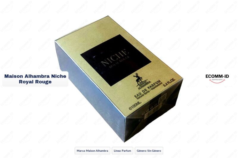 Maison Alhambra niche royal rouge