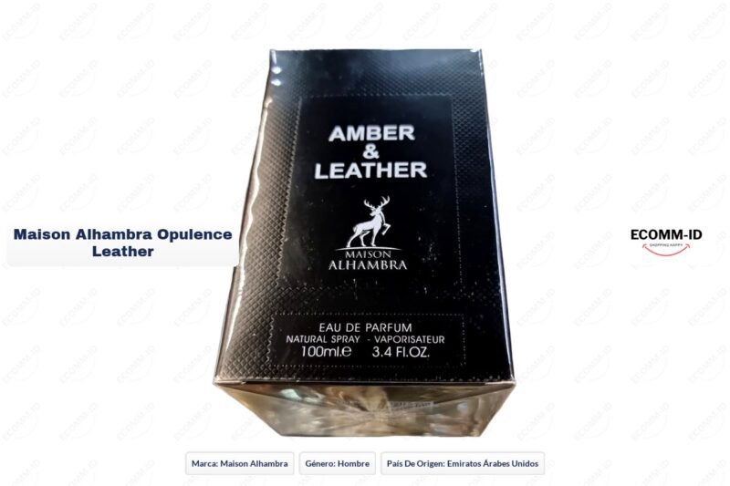 Ficha tecnica Maison Alhambra opulence leather Maison Alhambra opulence leather