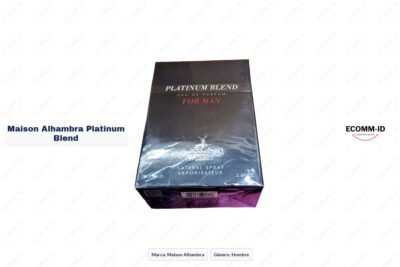 Ficha técnica Maison Alhambra platinum blend