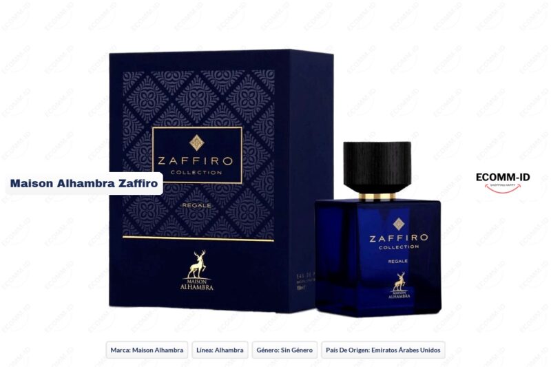 Ficha tecnica Maison Alhambra zaffiro Maison Alhambra zaffiro
