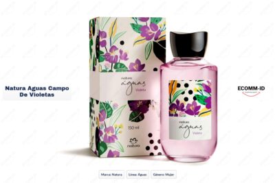 Ficha técnica Natura aguas campo de violetas