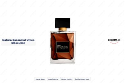 Ficha técnica Natura essencial unico másculino