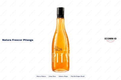 Ficha técnica Natura frescor pitanga