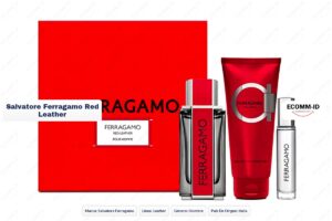 Salvatore Ferragamo red leather