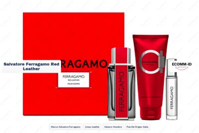 Ficha técnica Salvatore Ferragamo red leather