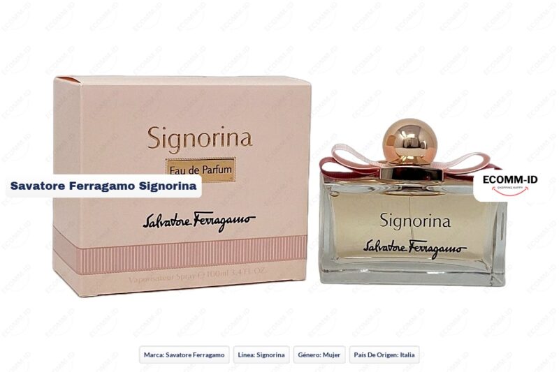 Ficha tecnica Savatore Ferragamo signorina Savatore Ferragamo signorina