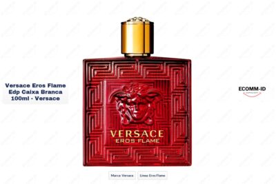 Ficha técnica Versace eros flame edp caixa branca 100ml - versace
