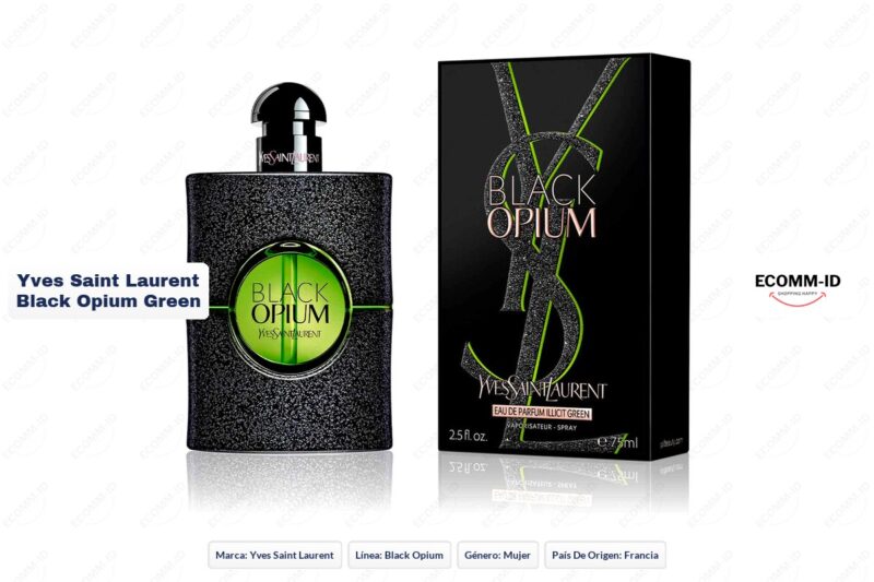 Yves Saint Laurent black opium green