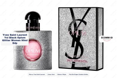 Ficha técnica Yves Saint Laurent yves saint laurent ysl black opium glitter women 90ml edp