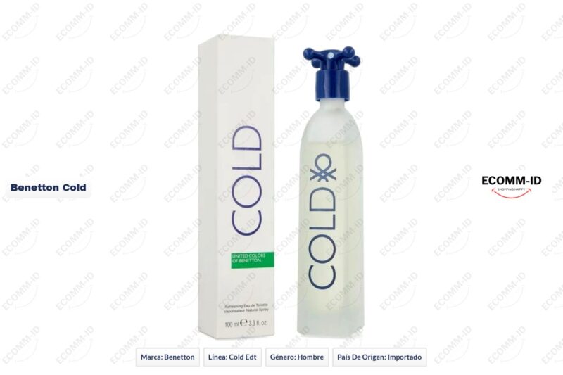 Ficha tecnica Benetton cold Benetton cold