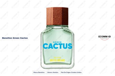 Benetton green cactus