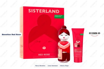 Benetton red rose