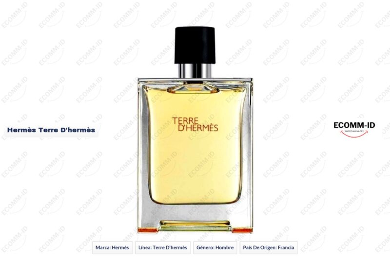 Ficha tecnica Hermes terre dhermes Hermès terre d'hermès