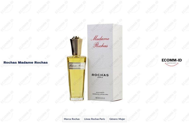 Ficha tecnica Rochas madame rochas Rochas madame rochas