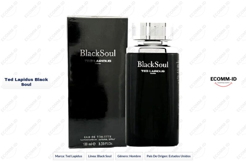 Ficha tecnica Ted Lapidus black soul Ted Lapidus black soul