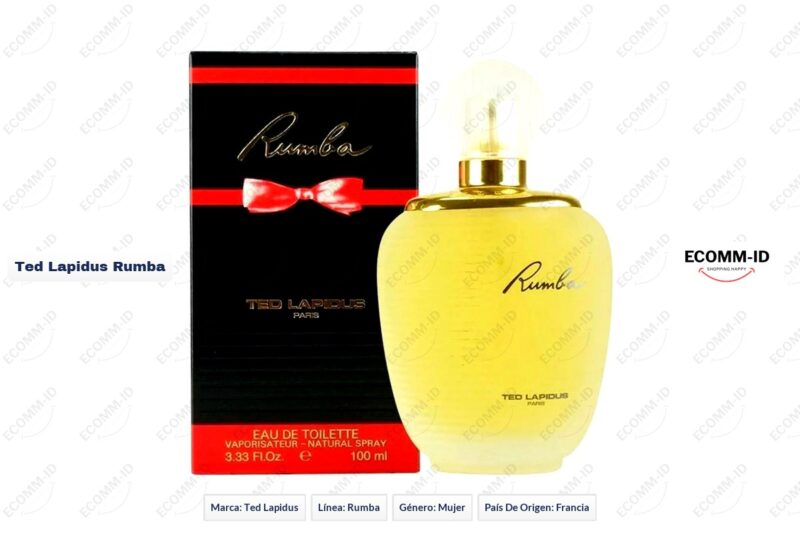 Ficha tecnica Ted Lapidus rumba Ted Lapidus rumba