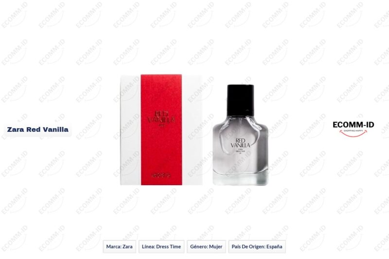 Zara red vanilla