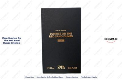 Zara sunrise on the red sand dunes intense