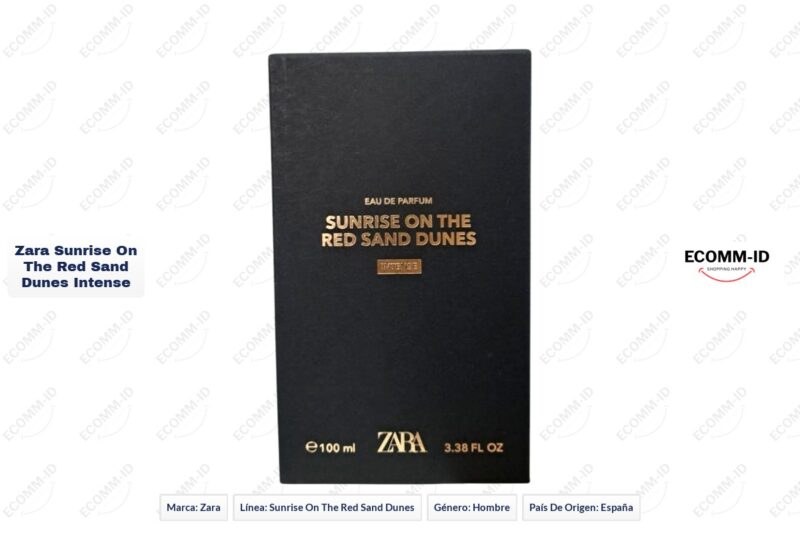 Zara sunrise on the red sand dunes intense